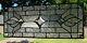 #1 Clear Victorian Stained Glass Window Transom (10 X 26)