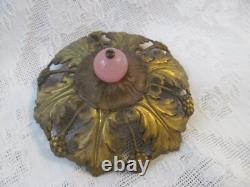 1800s Antique Art Glass Footed Potpourri DishRose Bowl withLidScent Pomander 1800s Antique Art Glass Footed Potpourri DishRose Bowl withLidScent Pomander