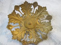 1800s Antique Art Glass Footed Potpourri DishRose Bowl withLidScent Pomander 1800s Antique Art Glass Footed Potpourri DishRose Bowl withLidScent Pomander