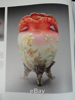 1885 Documented Antique Victorian Bohemian Harrach Art Glass Vase W. POHL Design