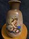 19th-c Victorian Bohemian Art Glass Vase Of Cherub Putti Angel By Josef Ahne