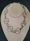 Antique Art Deco Clear Crystal Paste & Molded Glass Rivière Victorian Necklace
