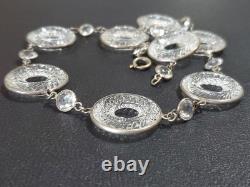 ANTIQUE Art Deco Clear Crystal Paste & Molded Glass Rivière Victorian Necklace ANTIQUE Art Deco Clear Crystal Paste & Molded Glass Rivière Victorian Necklace