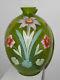 Amazing Victorian / Art Nouveau Enamel Glass Vase Loetz Bohemian Period Vase