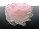 Antique 1890's Loetz Bohemian Pink Opalescent Art Nouveau Glass Candle Holder