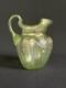 Antique 1896 Bohemian Loetz Olympia Dek 1v/ 563 Iridescent Art Glass Pitcher Jug