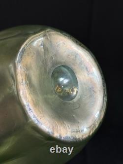 Antique 1896 Bohemian Loetz Olympia Dek 1V/ 563 Iridescent Art Glass Pitcher Jug Antique 1896 Bohemian Loetz Olympia Dek 1V/ 563 Iridescent Art Glass Pitcher Jug