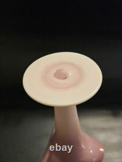 Antique Burmese Vase Mt Washington Burmese Glass Trumpet or Lily Vase Antique Burmese Vase Mt Washington Burmese Glass Trumpet or Lily Vase
