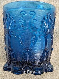 Antique French Cristalleries de Saint Louis Gothic Revival large goblet c 1840
