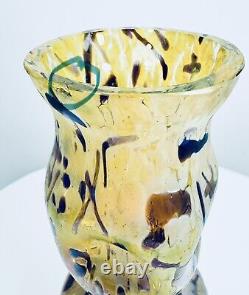 Antique Kralik Bacillus Vase Iridescent Art Glass Vase