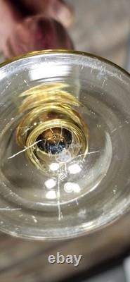 Antique Libbey Amberina Bud Vase