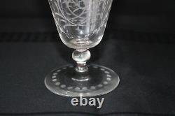 Antique Lobmeyr Bohemian/Austrian wine glasses