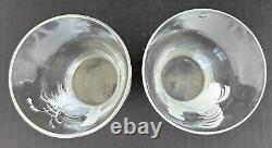 Antique Mary Gregory Pitcher Tumbler 3 Piece Set White Painted Enamel Silhouette