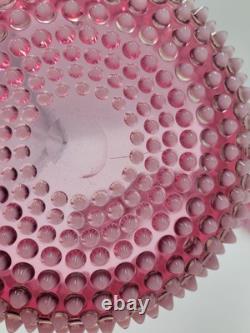 Antique Set Of 5 Bowls Hobbs Brockunier Victorian Cranberry Opalescent Hobnail Antique Set Of 5 Bowls Hobbs Brockunier Victorian Cranberry Opalescent Hobnail