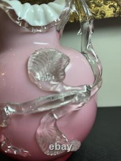 Antique Stevens & Williams Double Handled Vase As-is Antique Stevens & Williams Double Handled Vase As-is