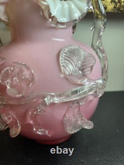 Antique Stevens & Williams Double Handled Vase As-is Antique Stevens & Williams Double Handled Vase As-is