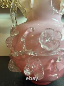 Antique Stevens & Williams Double Handled Vase As-is Antique Stevens & Williams Double Handled Vase As-is