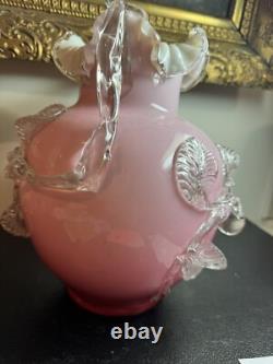 Antique Stevens & Williams Double Handled Vase As-is Antique Stevens & Williams Double Handled Vase As-is