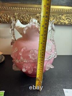 Antique Stevens & Williams Double Handled Vase As-is Antique Stevens & Williams Double Handled Vase As-is