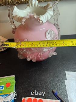 Antique Stevens & Williams Double Handled Vase As-is Antique Stevens & Williams Double Handled Vase As-is