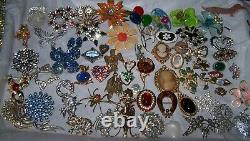 Antique VTG Jewelry Lot Art Deco Victorian & More Haskell Bernard Coro Sterling