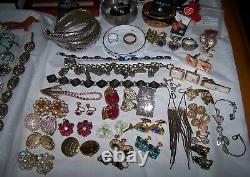 Antique VTG Jewelry Lot Art Deco Victorian & More Haskell Bernard Coro Sterling