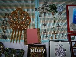 Antique VTG Jewelry Lot Art Deco Victorian & More Haskell Bernard Coro Sterling