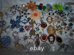 Antique VTG Jewelry Lot Art Deco Victorian & More Haskell Bernard Coro Sterling