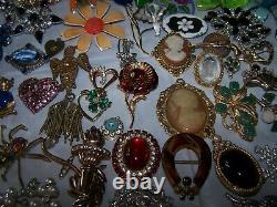 Antique VTG Jewelry Lot Art Deco Victorian & More Haskell Bernard Coro Sterling