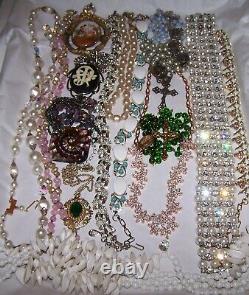 Antique VTG Jewelry Lot Art Deco Victorian & More Haskell Bernard Coro Sterling