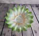 Antique Victorian Art Glass Brides Basket Applied Enamel Webb Mt. Washington