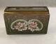 Antique Victorian Art Glass Cf Monroe Nakara Playing Card Holder Box