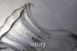 Antique Victorian Theodore Rossler Moser Style Art Glass Water Pitcher Antique Victorian Theodore Rossler Moser Style Art Glass Water Pitcher