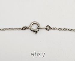 Antique Vintage Rainbow Glass Marcasite Pendant Necklace Victorian Art Deco 835 Antique Vintage Rainbow Glass Marcasite Pendant Necklace Victorian Art Deco 835