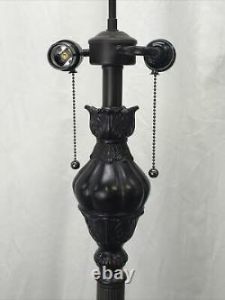 Antique Vtg Style Floor Lamp FOR Stained Glass Tiffany Shade, Victorian Art Deco