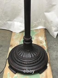 Antique Vtg Style Floor Lamp FOR Stained Glass Tiffany Shade, Victorian Art Deco