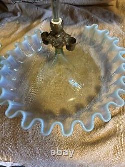 Antique victorian glass epergne