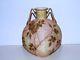 Beautiful Antique Victorian Enameled/jewels Mt Washington/ Crown Milano Vase