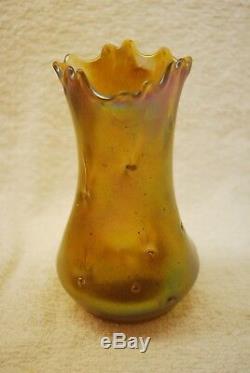 Beautiful Victorian Loetz Candia Silberiris Art Nouveau Vase C1900