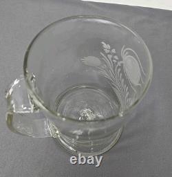 Bohemian Stiegel Style Tankard 19th C. 7 Bohemian Stiegel Style Tankard 19th C. 7