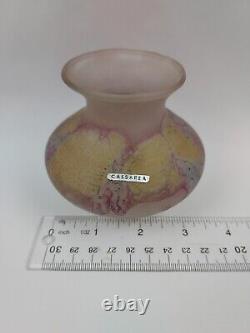 Caesarea Persia Glass Art Antique Early 1900's Hand Blown EUC