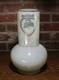 Clambroth Victorian Bohemian Glass Vase W Handpainted Decoration Ca 1890 14