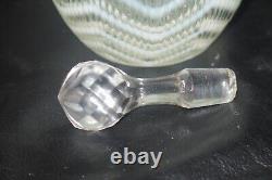 Cruet # 205 Victorian Gorgeous Hand Blown Herringbone Cruet