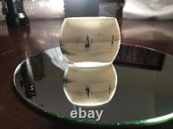 Daum Nancy Art Glass Miniature Vase. Authentic. Circa 1900. Signed On The Bottom