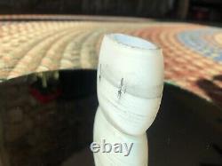 Daum Nancy Art Glass Miniature Vase. Authentic. Circa 1900. Signed On The Bottom