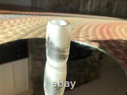 Daum Nancy Art Glass Miniature Vase. Authentic. Circa 1900. Signed On The Bottom