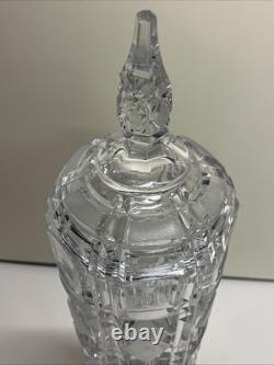 Dorflinger, USA Antique Crystal 17 Tall Lidded Bonbonniere' (Candy or Dish)