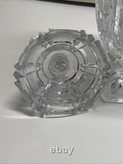 Dorflinger, USA Antique Crystal 17 Tall Lidded Bonbonniere' (Candy or Dish)