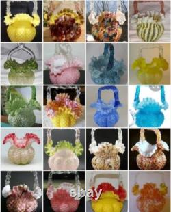 EXC 1893 Harrach Victorian Bohemian Pink Honeycomb Art Glass Basket Thorn Handle EXC 1893 Harrach Victorian Bohemian Pink Honeycomb Art Glass Basket Thorn Handle