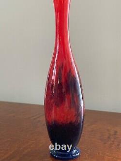 Early Muller Freres Vase, Signed